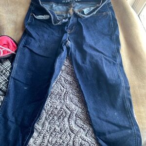 Maurices Blue Straight Leg Jeans